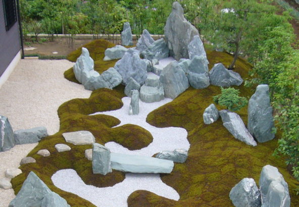 S邸　枯山水庭園