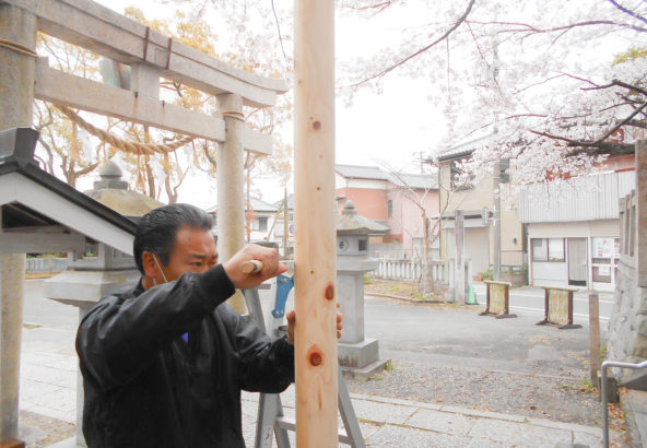 竹垣づくりのコツその３