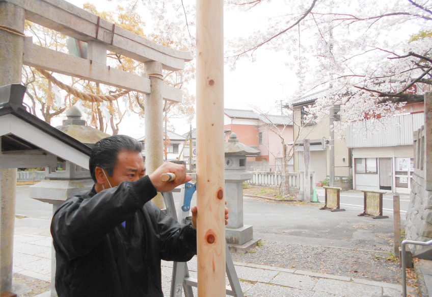 竹垣づくりのコツその３