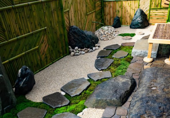 小さな日本庭園