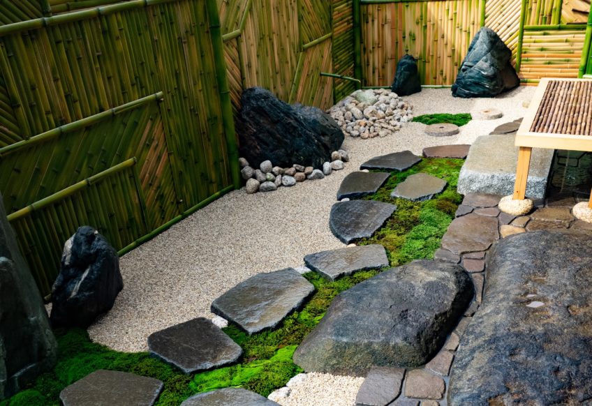 小さな日本庭園