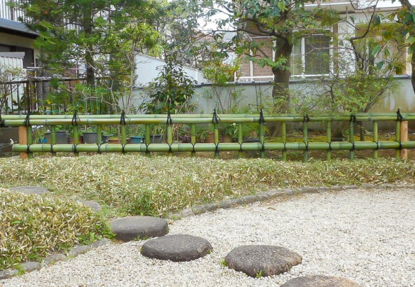 金閣寺垣の作り方